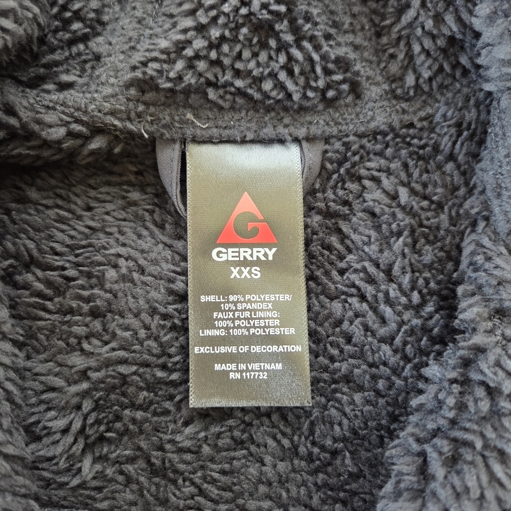 NWT GERRY Boys Falcon Softshell Jacket Gray Iron Blue XXS (2/3) - Picture 10 of 13
